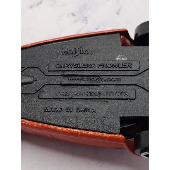 Maisto 1:64 Chrysler Prowler Burnt Orange Loose Plymouth Metal Body Toy Car - Picture 8 of 8